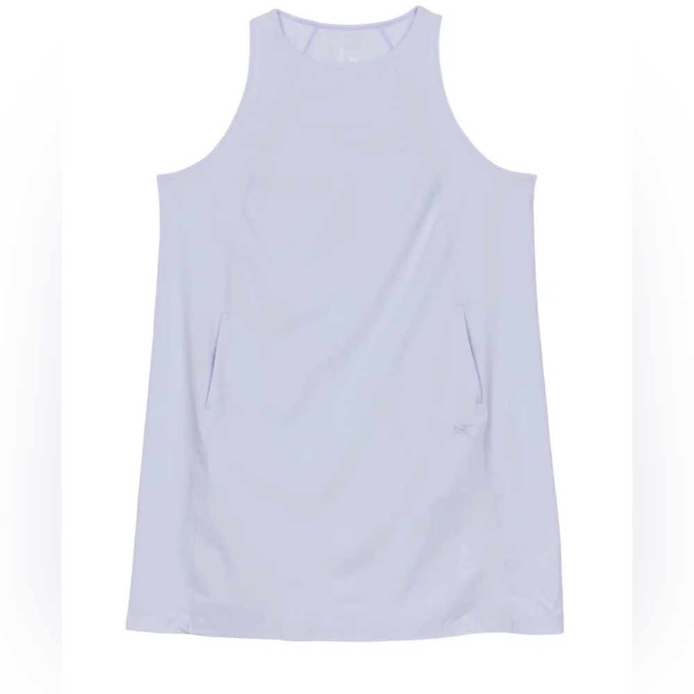 Arc'teryx Contenta Outdoor Hiking Tank Shift Dress Small Dreamscape Purple